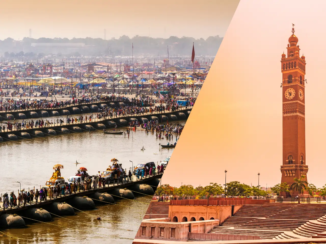 Prayagraj to Lucknow image